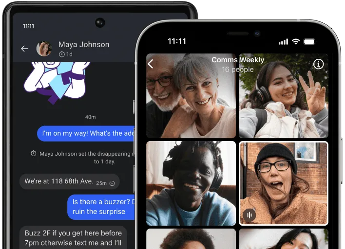 Signal 移动端官方下载及加密通讯展示
